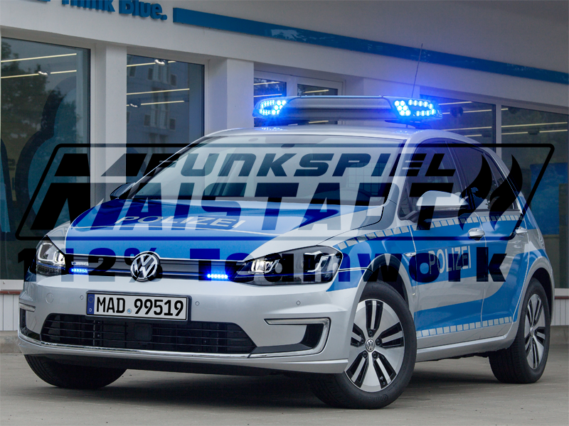 Polizei Maistadt - eGolf - Streifenwagen